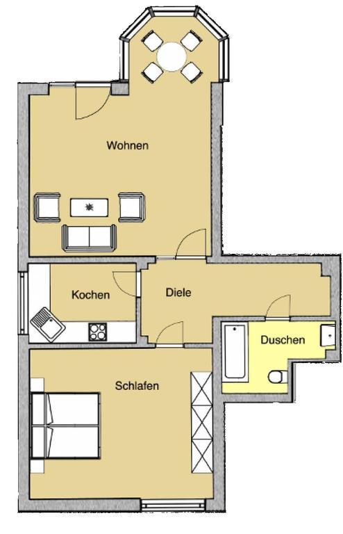 דירות הוווכט Ferienwohnanlage Duenenhaus מראה חיצוני תמונה